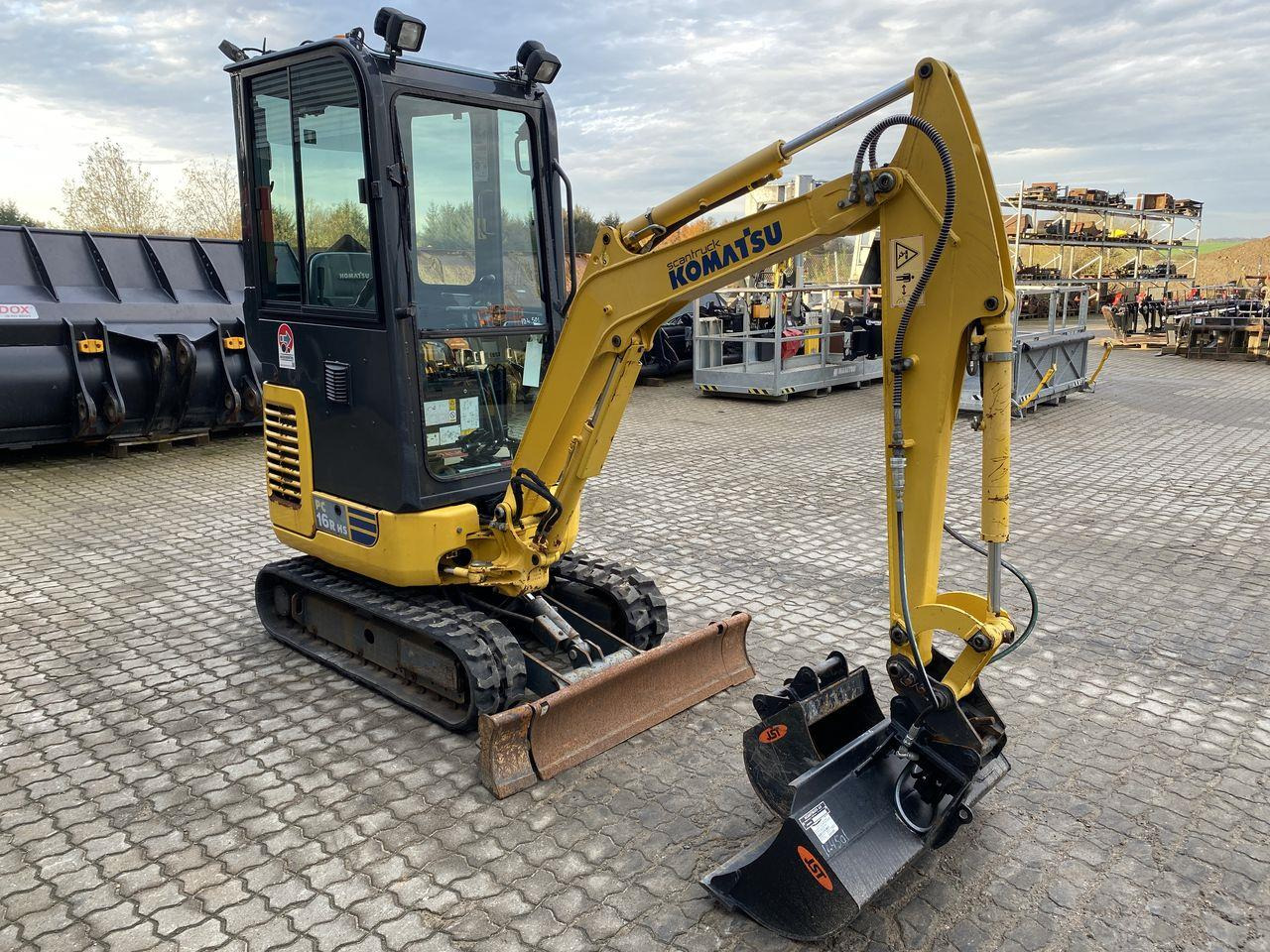 Komatsu PC16-3HS - Minigraver: bilde 5 Komatsu PC16-3HS - Minigraver: bilde 5