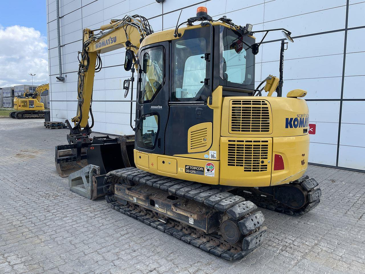 Komatsu PC88MR-10 - Minigraver: bilde 2 Komatsu PC88MR-10 - Minigraver: bilde 2
