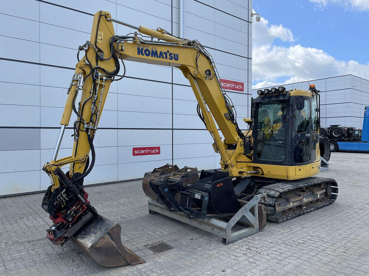 Komatsu PC88MR-10 - Minigraver: bilde 1 Komatsu PC88MR-10 - Minigraver: bilde 1