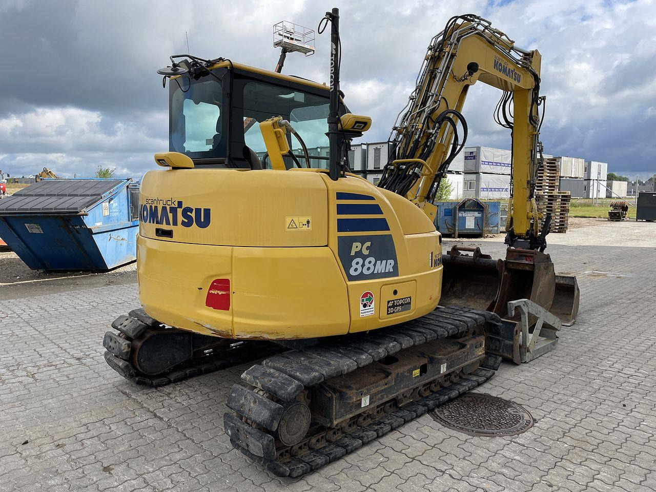 Komatsu PC88MR-10 med Topcon - Minigraver: bilde 4 Komatsu PC88MR-10 med Topcon - Minigraver: bilde 4