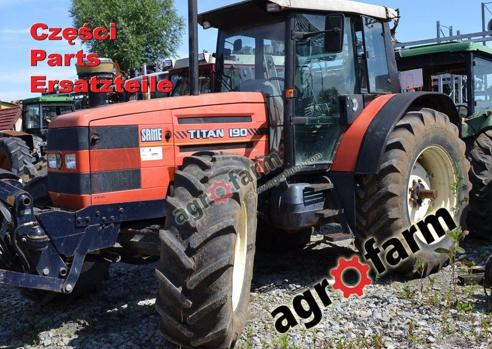 Same Titan 190 części, skrzynia biegów, silnik - Reservedeler: bilde 1 Same Titan 190 części, skrzynia biegów, silnik - Reservedeler: bilde 1