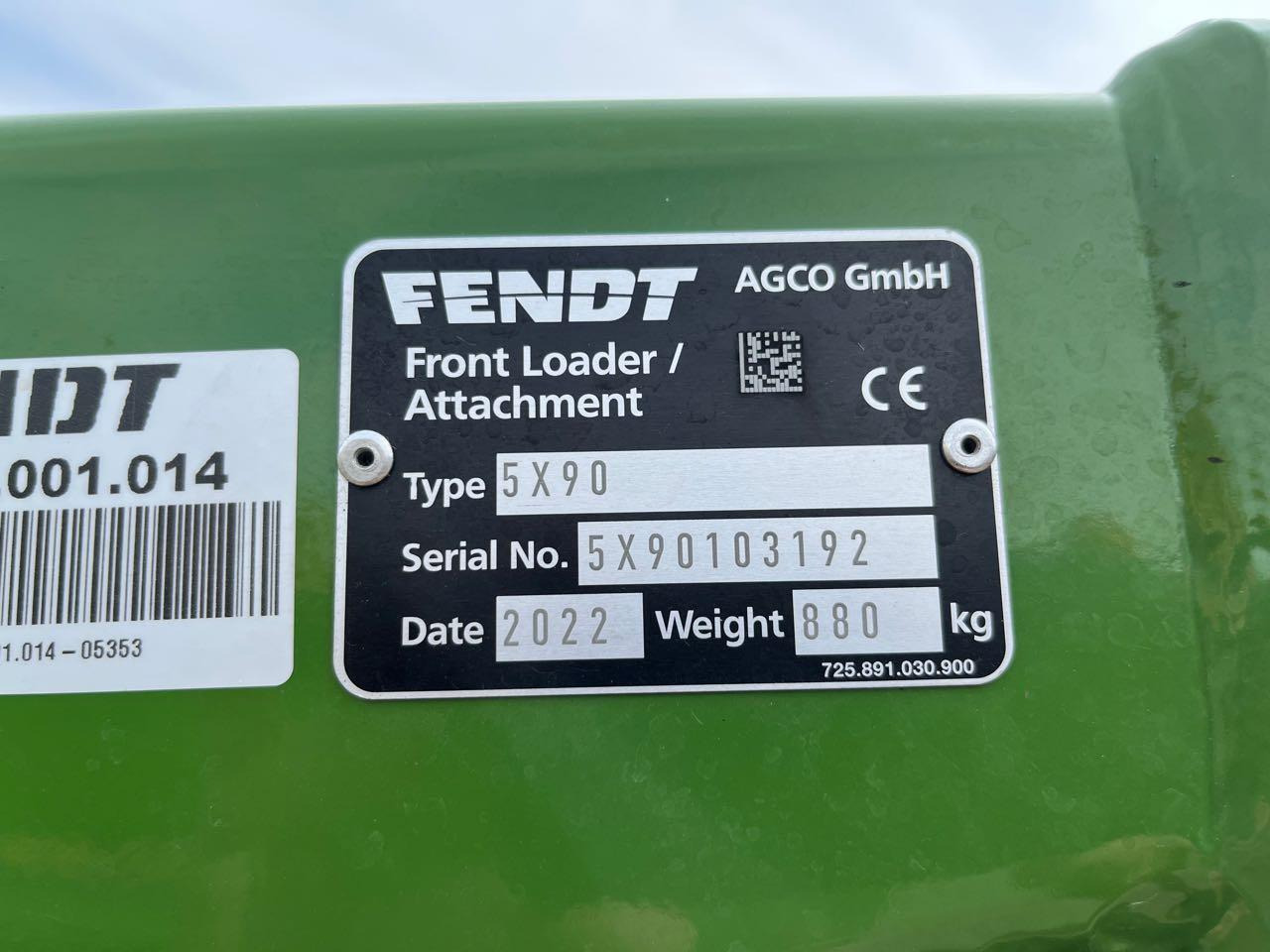Fendt Cargo 5x90 - Frontlaster for traktor: bilde 5 Fendt Cargo 5x90 - Frontlaster for traktor: bilde 5
