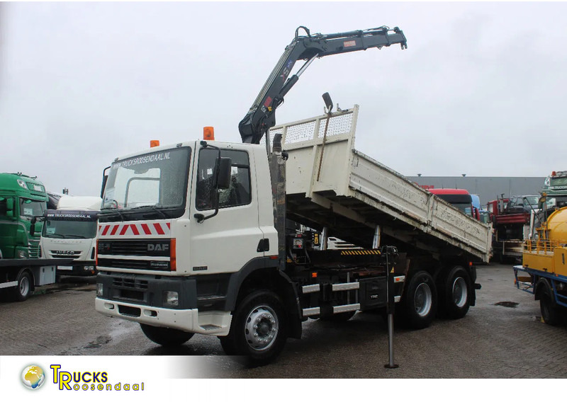 DAF Kipper 6x4 + SPRING + EURO 1 + no CRANE + Manuel + BE apk 09-2024 - Tippbil: bilde 1 DAF Kipper 6x4 + SPRING + EURO 1 + no CRANE + Manuel + BE apk 09-2024 - Tippbil: bilde 1