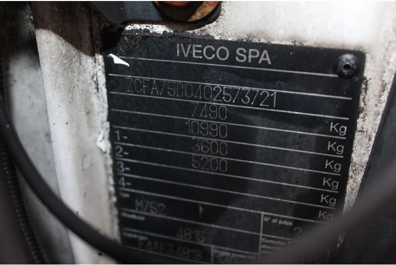 Iveco Eurocargo 75E18 + euro 5 + lift + 3seats - Skapbil: bilde 4 Iveco Eurocargo 75E18 + euro 5 + lift + 3seats - Skapbil: bilde 4