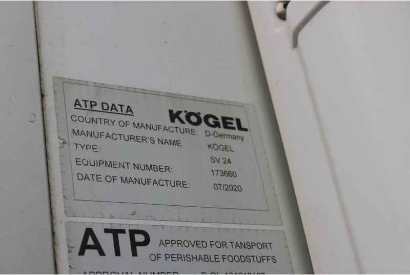 Kjølesemi Kögel CARRIER VECTOR 1950 + 2.67 + ATP: bilde 14 Kjølesemi Kögel CARRIER VECTOR 1950 + 2.67 + ATP: bilde 14