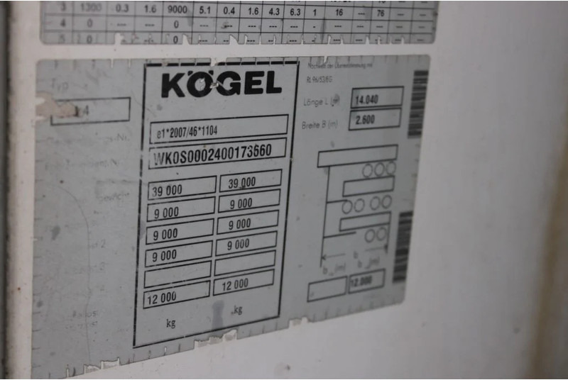 Kjølesemi Kögel CARRIER VECTOR 1950 + 2.67 + ATP: bilde 9 Kjølesemi Kögel CARRIER VECTOR 1950 + 2.67 + ATP: bilde 9