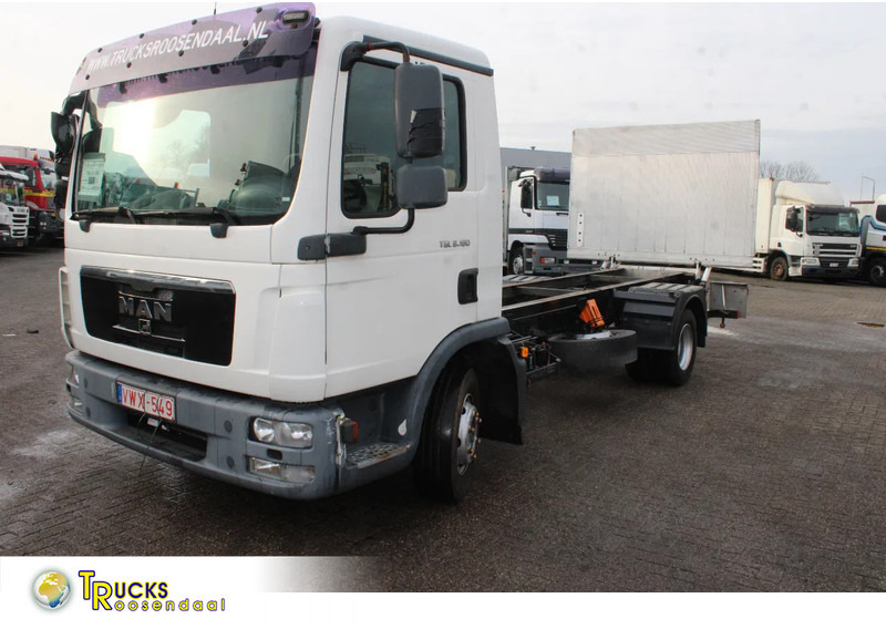 MAN TGL 8.180 + Euro 5 + Dhollandia LIFT - Chassis lastebil: bilde 1 MAN TGL 8.180 + Euro 5 + Dhollandia LIFT - Chassis lastebil: bilde 1