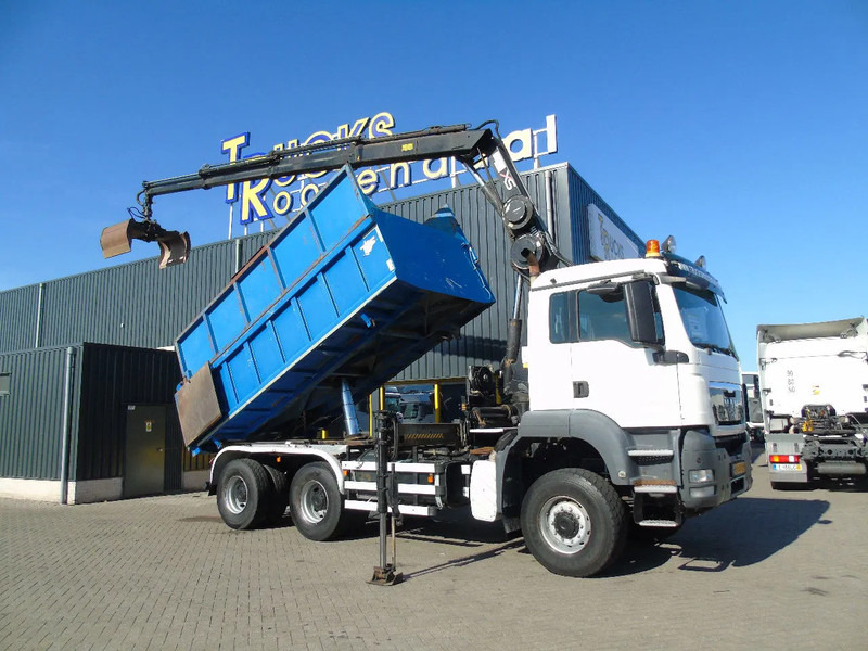 MAN TGX + 6x6 + HIAB 166 E3 HIPRO + 3SIDE TIPPER - Tippbil, Kranbil: bilde 2 MAN TGX + 6x6 + HIAB 166 E3 HIPRO + 3SIDE TIPPER - Tippbil, Kranbil: bilde 2