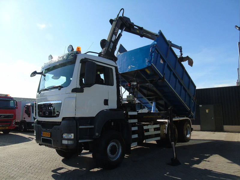 MAN TGX + 6x6 + HIAB 166 E3 HIPRO + 3SIDE TIPPER - Tippbil, Kranbil: bilde 3 MAN TGX + 6x6 + HIAB 166 E3 HIPRO + 3SIDE TIPPER - Tippbil, Kranbil: bilde 3