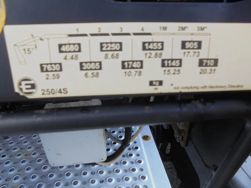 Kranbil Mercedes-Benz Actros 1846 + Euro 5 + EFFER 250 Crane + REMOTE: bilde 13 Kranbil Mercedes-Benz Actros 1846 + Euro 5 + EFFER 250 Crane + REMOTE: bilde 13