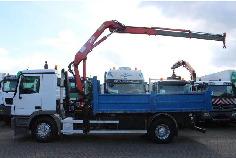 Mercedes-Benz Actros 2032 + HMF 1460 + Tipper + Steel Steel - Tippbil: bilde 4 Mercedes-Benz Actros 2032 + HMF 1460 + Tipper + Steel Steel - Tippbil: bilde 4