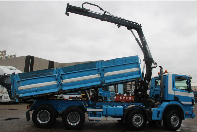 Scania G 420 + MANUAL + TIPPER + HIAB 144B-1 CL +EURO 3 - Kranbil: bilde 4 Scania G 420 + MANUAL + TIPPER + HIAB 144B-1 CL +EURO 3 - Kranbil: bilde 4
