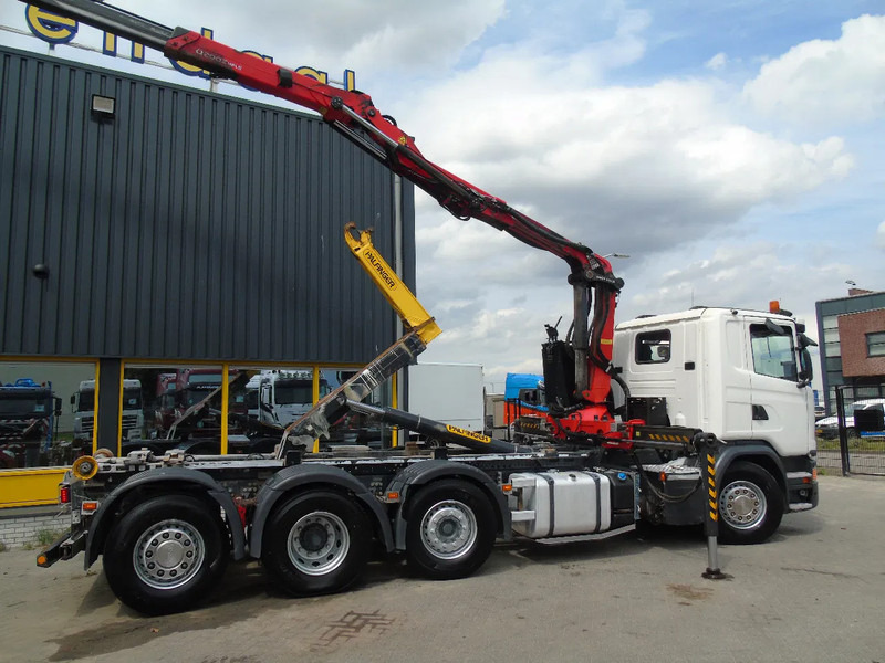 Scania G450 + PALFINGER Q20 + 8X2 + REMOTE + STEERING AXLE + EURO 6 - Krokbil, Kranbil: bilde 5 Scania G450 + PALFINGER Q20 + 8X2 + REMOTE + STEERING AXLE + EURO 6 - Krokbil, Kranbil: bilde 5