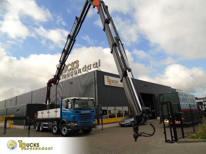 Scania G480 8x4 + palfinger crane PK74002 6x extension + JIB 4x extension - Kranbil: bilde 1 Scania G480 8x4 + palfinger crane PK74002 6x extension + JIB 4x extension - Kranbil: bilde 1