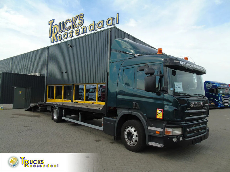 Scania P 270 + manual + hydrolic ramps + WINCH - Transporter lastebil: bilde 1 Scania P 270 + manual + hydrolic ramps + WINCH - Transporter lastebil: bilde 1