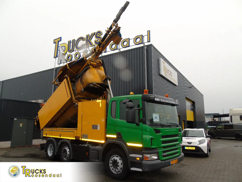 Scania P 360 + COMBI VACUUM WIEDEMANN + 6X4 - Vakuum lastebil: bilde 1 Scania P 360 + COMBI VACUUM WIEDEMANN + 6X4 - Vakuum lastebil: bilde 1