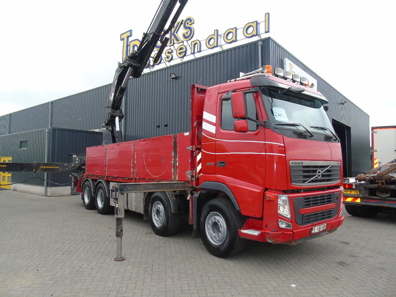 Volvo FH 12.460 + HIAB 700E-6 HI HIPRO + JIB 4X + 8X4 + EURO 5 + REMOTE - Kranbil: bilde 3 Volvo FH 12.460 + HIAB 700E-6 HI HIPRO + JIB 4X + 8X4 + EURO 5 + REMOTE - Kranbil: bilde 3