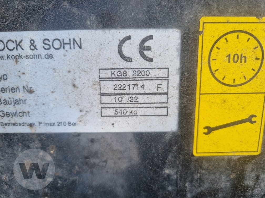 Kock & Sohn GS 2200 - Silo-utstyr: bilde 3 Kock & Sohn GS 2200 - Silo-utstyr: bilde 3