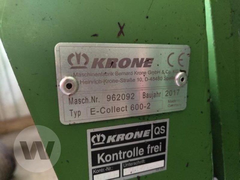 Krone Easy Collect 600 - Skjærebord for mais: bilde 2 Krone Easy Collect 600 - Skjærebord for mais: bilde 2