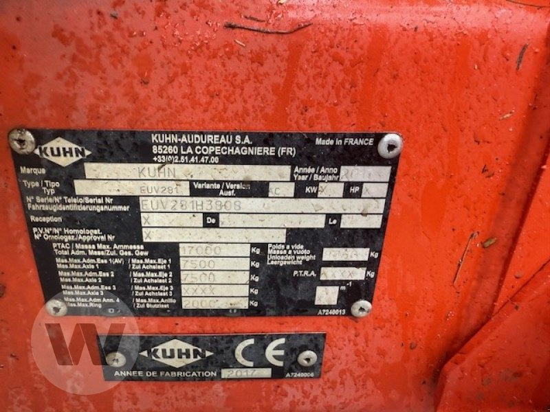 Kuhn EUROMIX I 2580 - Silo-utstyr: bilde 2 Kuhn EUROMIX I 2580 - Silo-utstyr: bilde 2
