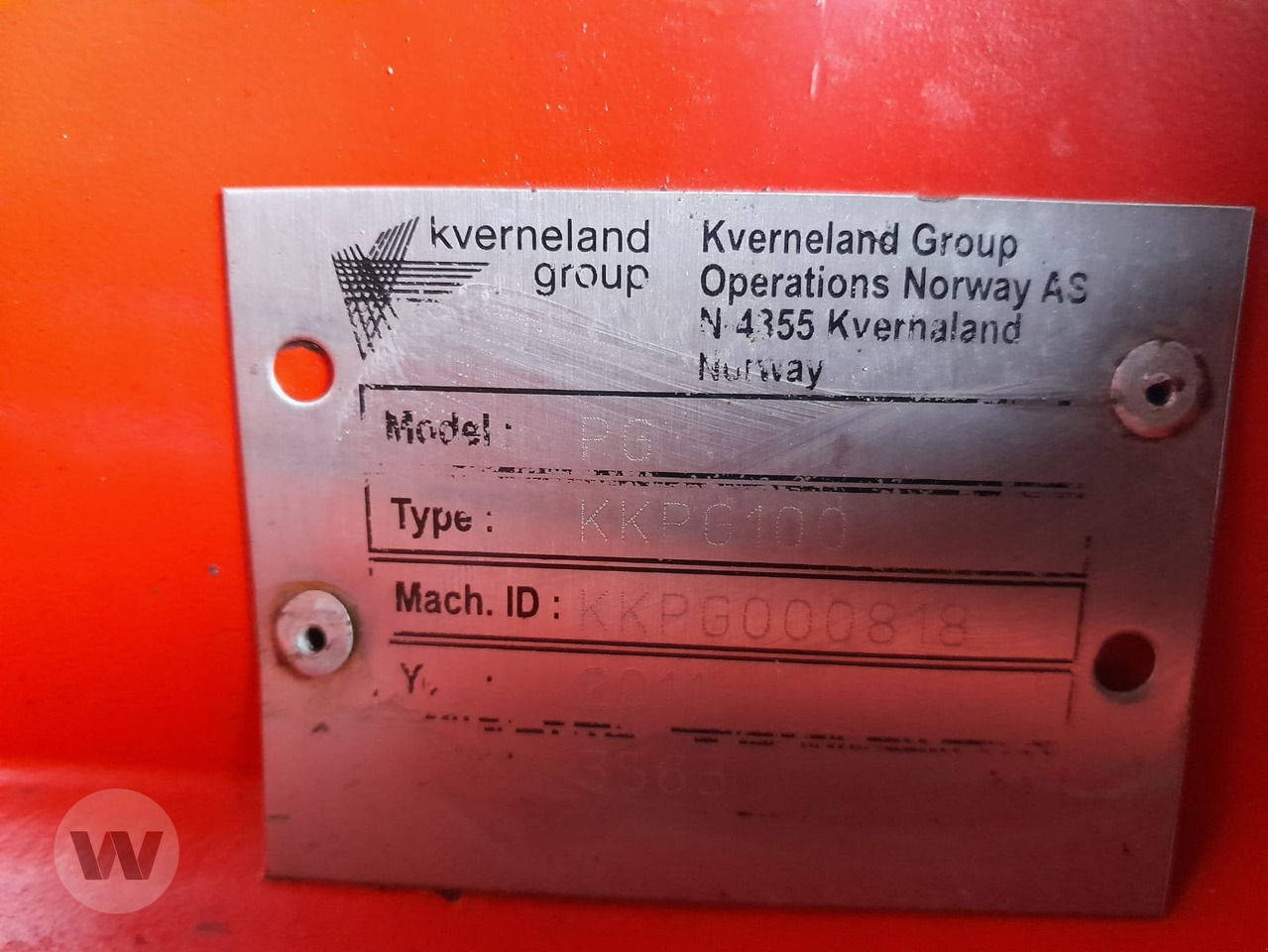 Kverneland PG 100 - Plog: bilde 2 Kverneland PG 100 - Plog: bilde 2