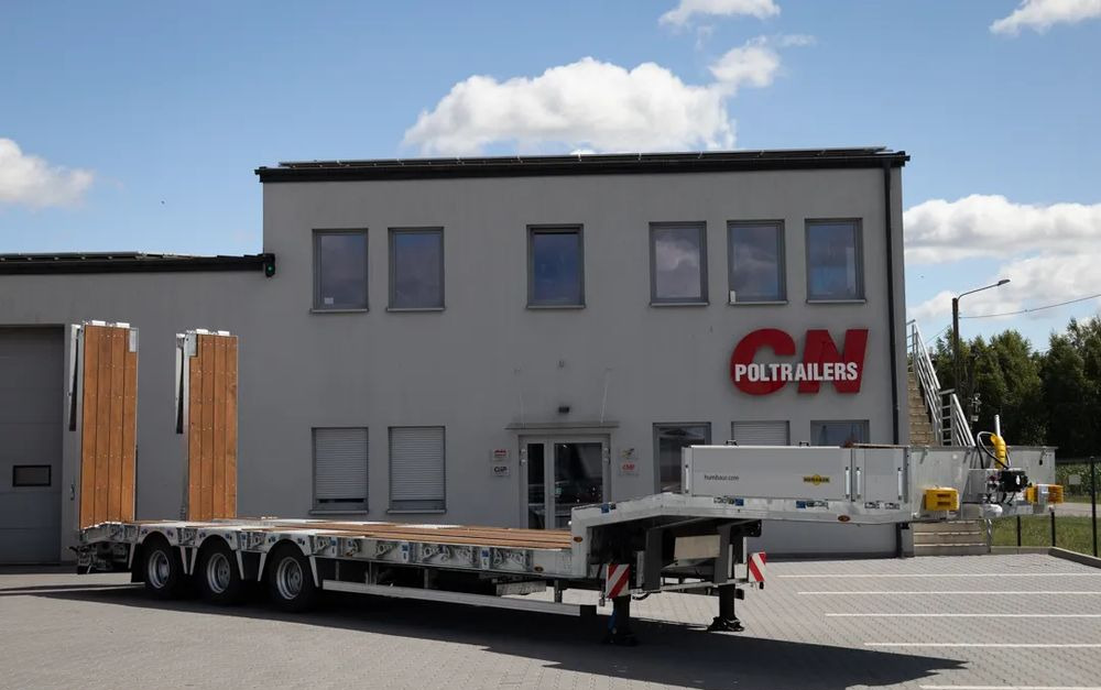 Humbaur HTS30K Naczepa niskopodwoziowa // 3. osiowa // ocynkowana rama // rampy hydrauliczne 1. i 2. częściowe - Lavloader semitrailer: bilde 5 Humbaur HTS30K Naczepa niskopodwoziowa // 3. osiowa // ocynkowana rama // rampy hydrauliczne 1. i 2. częściowe - Lavloader semitrailer: bilde 5