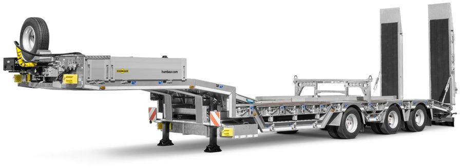 Humbaur Niskopodwozie z zagłębieniami na koła, ocynkowane - Lavloader semitrailer: bilde 1 Humbaur Niskopodwozie z zagłębieniami na koła, ocynkowane - Lavloader semitrailer: bilde 1