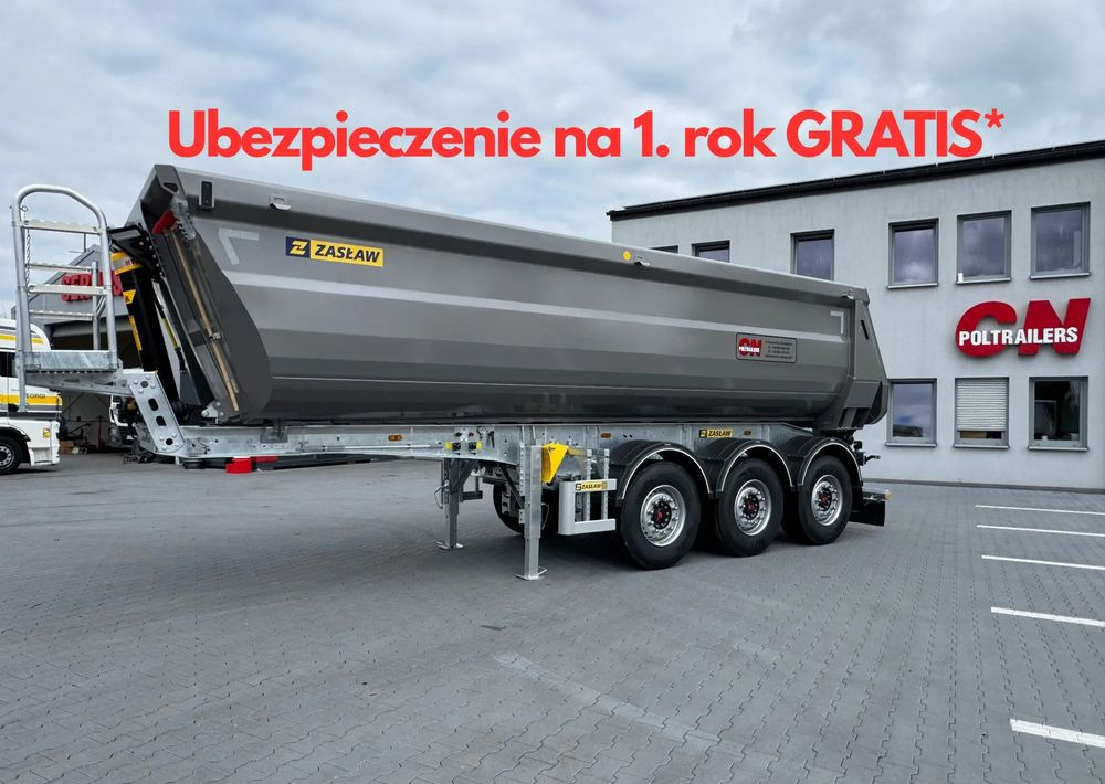 Zaslaw NOWY MODEL, CAŁA HARDOX 500 24/27m3 - Tippsemi: bilde 1 Zaslaw NOWY MODEL, CAŁA HARDOX 500 24/27m3 - Tippsemi: bilde 1