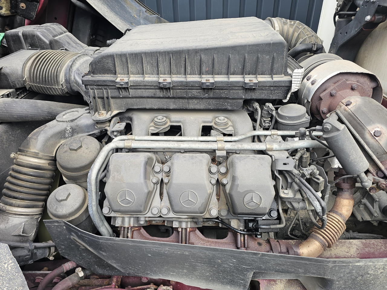 MERCEDES-BENZ ACTROS MP3/ OM501LA V6 / COMPLETE ENGINE / TOP CONDITION: 565k KM!! - Motor: bilde 3 MERCEDES-BENZ ACTROS MP3/ OM501LA V6 / COMPLETE ENGINE / TOP CONDITION: 565k KM!! - Motor: bilde 3