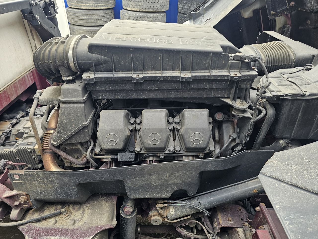 MERCEDES-BENZ ACTROS MP3/ OM501LA V6 / COMPLETE ENGINE / TOP CONDITION: 565k KM!! - Motor: bilde 2 MERCEDES-BENZ ACTROS MP3/ OM501LA V6 / COMPLETE ENGINE / TOP CONDITION: 565k KM!! - Motor: bilde 2