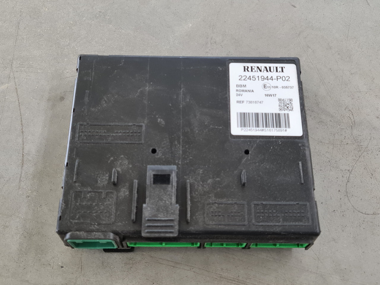 RENAULT RANGE T / BBM CONTROL UNIT / 22451944 P02 - Styreenhet: bilde 2 RENAULT RANGE T / BBM CONTROL UNIT / 22451944 P02 - Styreenhet: bilde 2