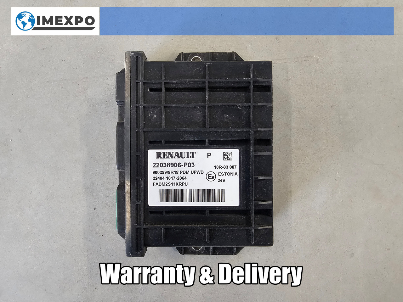 RENAULT RANGE T / PDM DOOR CONTROL UNIT - Styreenhet: bilde 1 RENAULT RANGE T / PDM DOOR CONTROL UNIT - Styreenhet: bilde 1
