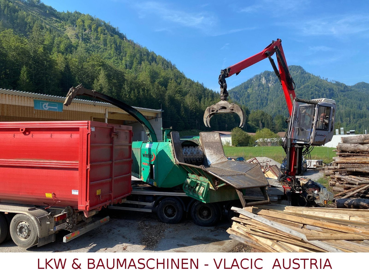 DAF CF85 Holzhackmaschine JENZ HEM 700 - Tømmerbil: bilde 3 DAF CF85 Holzhackmaschine JENZ HEM 700 - Tømmerbil: bilde 3