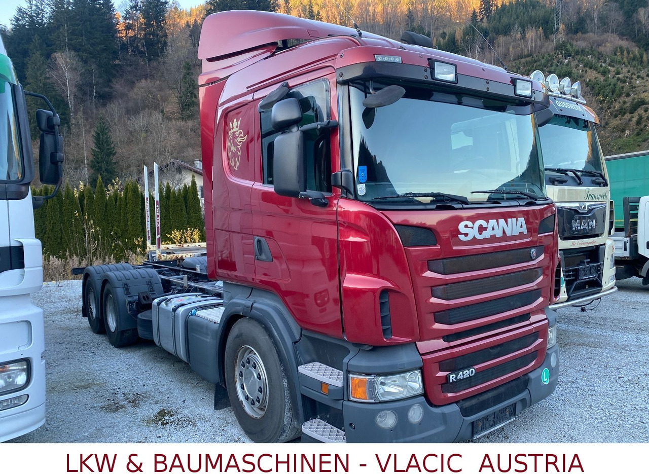 Scania R420 Fahrgestell - Chassis lastebil: bilde 1 Scania R420 Fahrgestell - Chassis lastebil: bilde 1