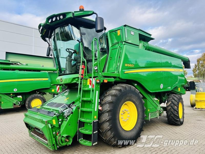 John Deere W660 - Skurtresker: bilde 1 John Deere W660 - Skurtresker: bilde 1