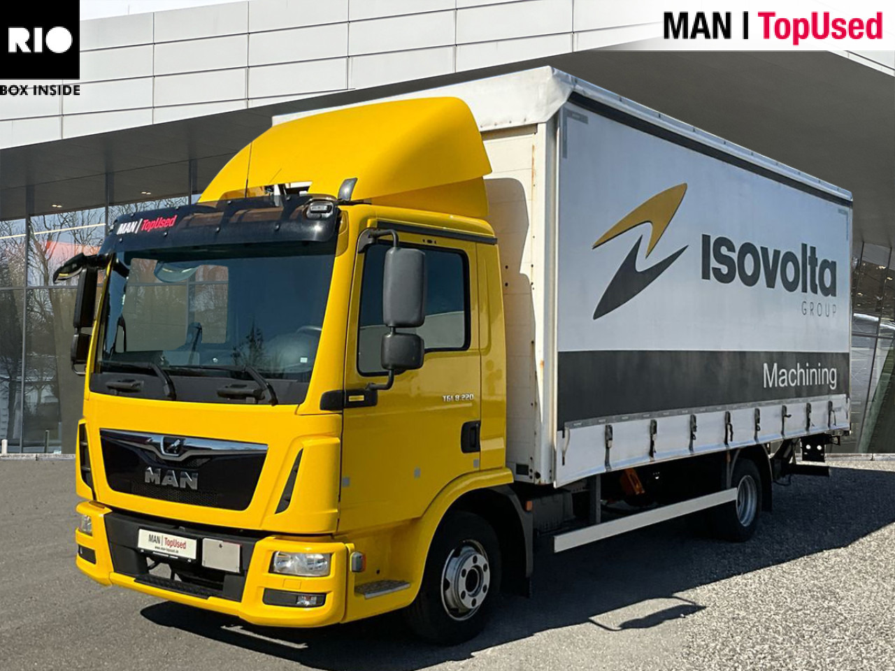 MAN TGL 8.220 4X2 BL Schiebeplane LBW Navi Spoiler - Varebil med kapell: bilde 1 MAN TGL 8.220 4X2 BL Schiebeplane LBW Navi Spoiler - Varebil med kapell: bilde 1