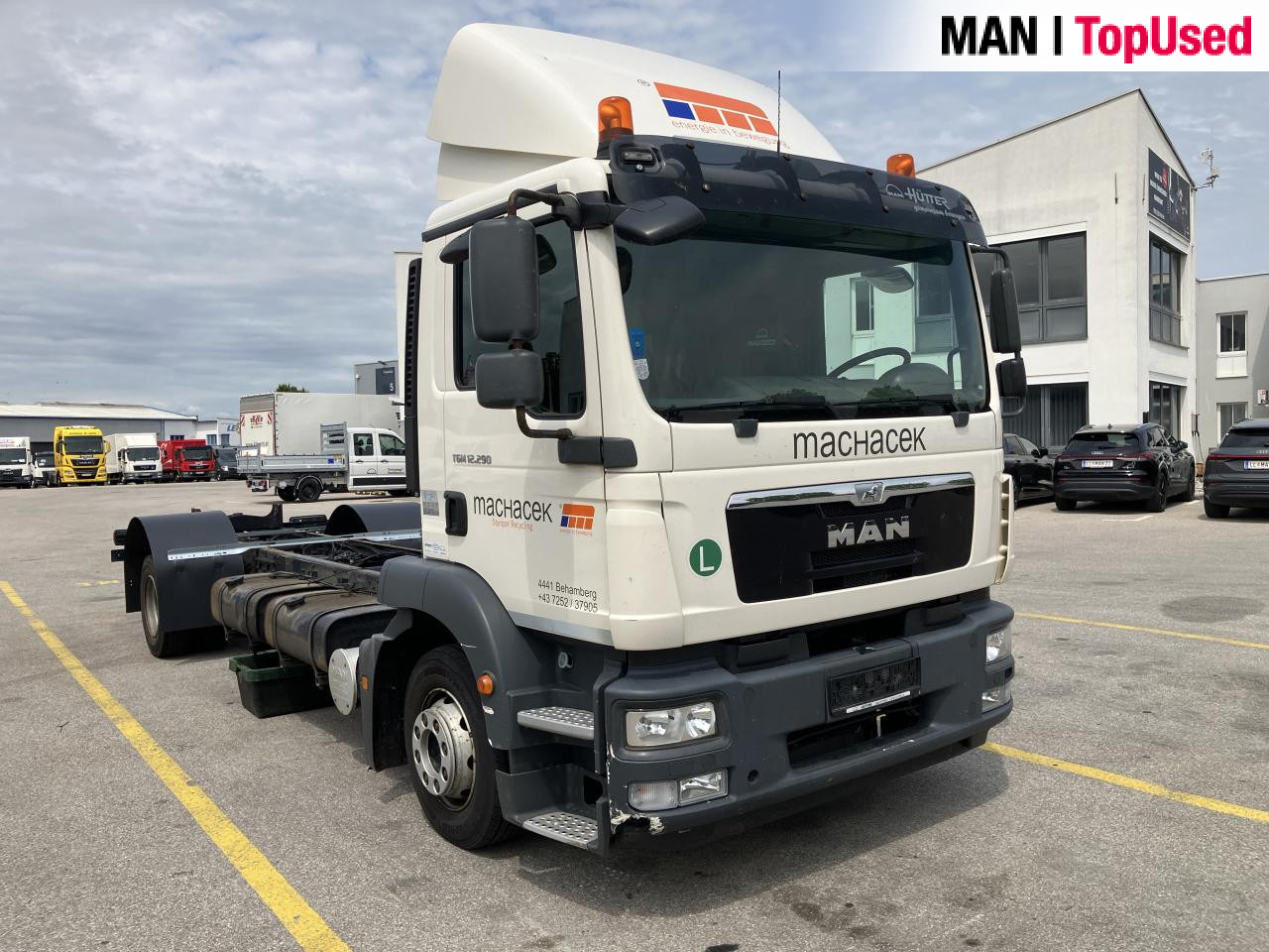 MAN TGM 12.290 4X2 LL - Chassis lastebil: bilde 3 MAN TGM 12.290 4X2 LL - Chassis lastebil: bilde 3