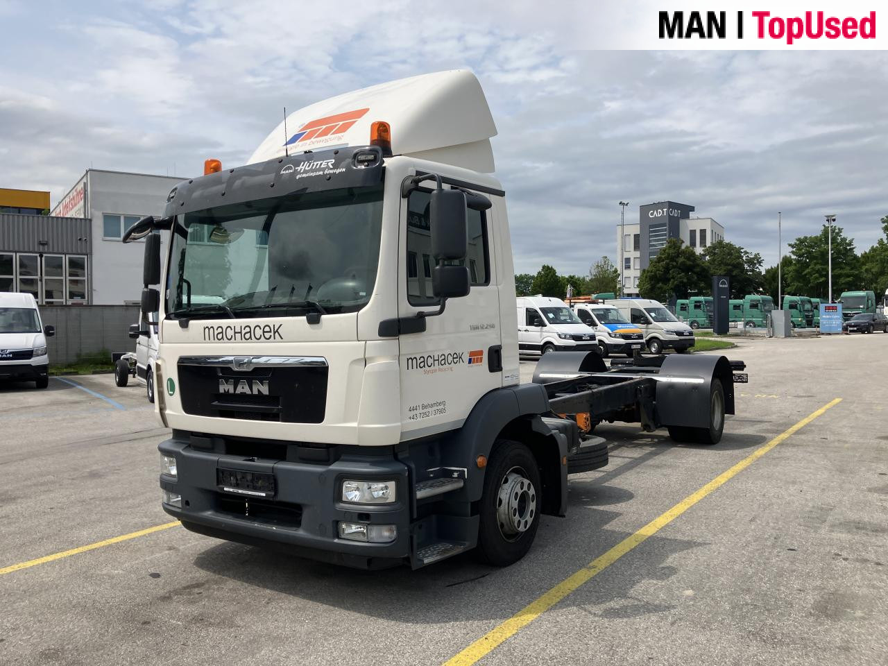 MAN TGM 12.290 4X2 LL - Chassis lastebil: bilde 1 MAN TGM 12.290 4X2 LL - Chassis lastebil: bilde 1