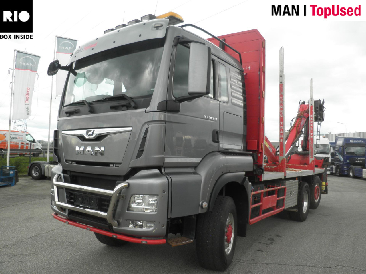 MAN TGS 28.500 6X4-4 BL - Tømmerbil: bilde 1 MAN TGS 28.500 6X4-4 BL - Tømmerbil: bilde 1