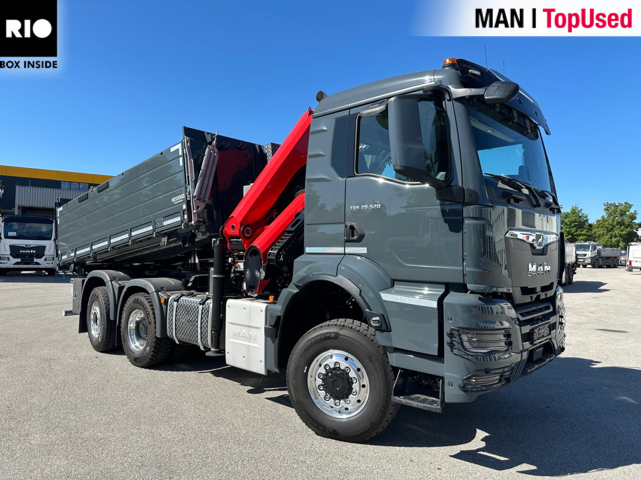 MAN TGS 28.520 6x4-4 BL CH - Tippbil: bilde 1 MAN TGS 28.520 6x4-4 BL CH - Tippbil: bilde 1