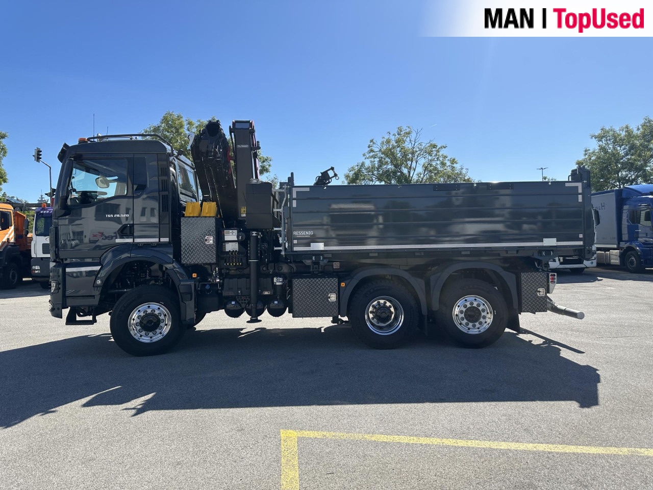 MAN TGS 28.520 6x4-4 BL CH - Tippbil: bilde 3 MAN TGS 28.520 6x4-4 BL CH - Tippbil: bilde 3