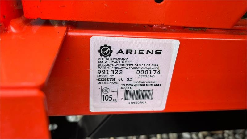 Ariens Zenith 60 SD Top professionel maskine med stor 2 c - Kommunale traktor: bilde 2 Ariens Zenith 60 SD Top professionel maskine med stor 2 c - Kommunale traktor: bilde 2