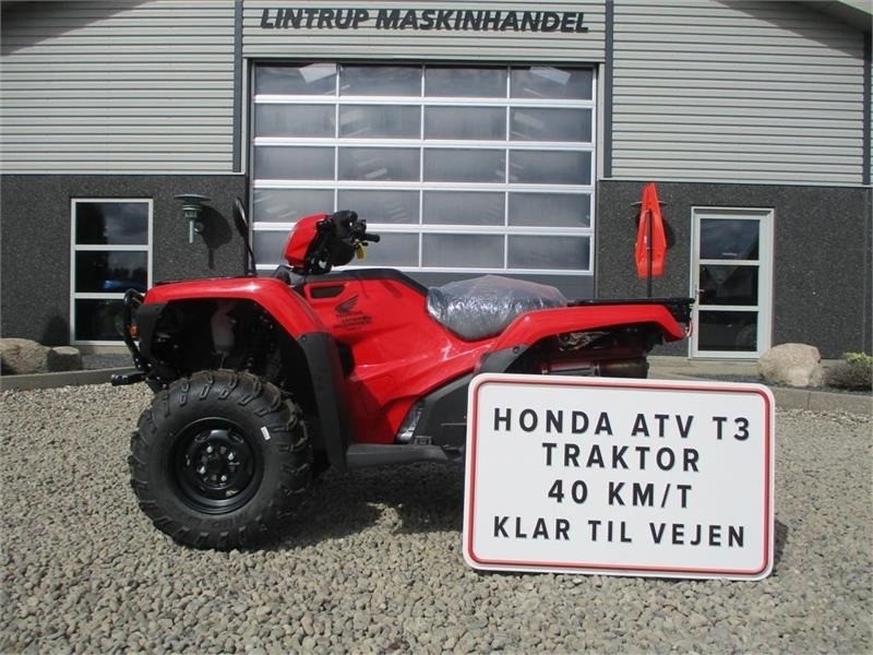 ATV/ Quad Honda TRX 520 FE Traktor STORT LAGER AF HONDA ATV. Vi h: bilde 1