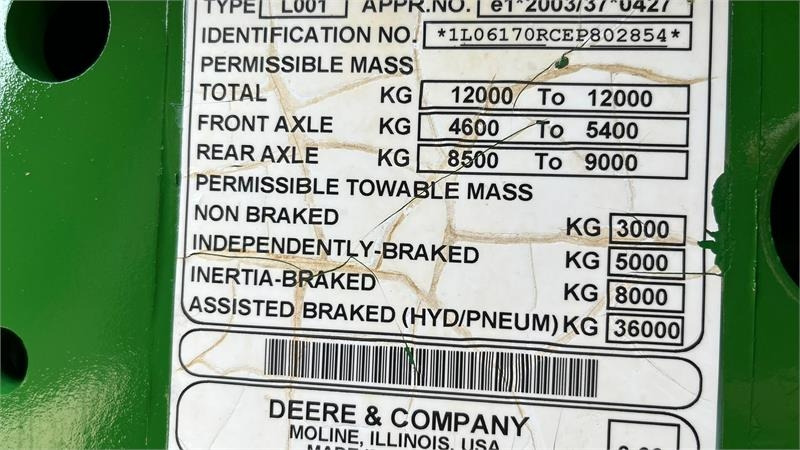 John Deere 6170R AutoPower. Meget velholdt traktor med få tim - Traktor: bilde 2 John Deere 6170R AutoPower. Meget velholdt traktor med få tim - Traktor: bilde 2