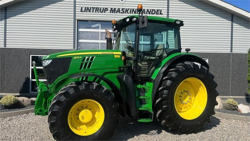 John Deere 6170R AutoPower med frontlift - Traktor: bilde 1 John Deere 6170R AutoPower med frontlift - Traktor: bilde 1