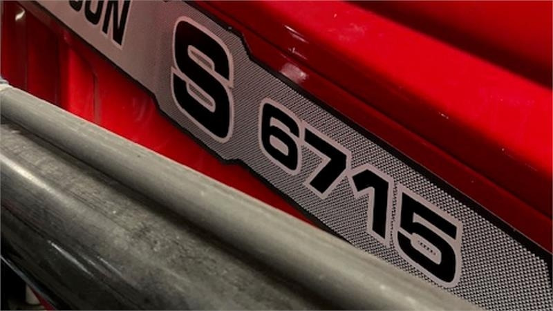 Massey Ferguson 6715 S Med front læsser. Læsser er meget lidt brug - Traktor: bilde 2 Massey Ferguson 6715 S Med front læsser. Læsser er meget lidt brug - Traktor: bilde 2