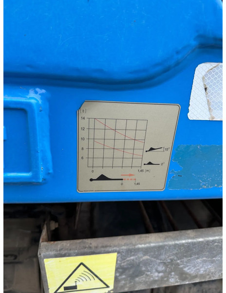 Liftdumper lastebil DAF LF 310 Portaalarm/ ABSETZKIPPER!!AIRCO/KLIMA/EURO6!: bilde 11