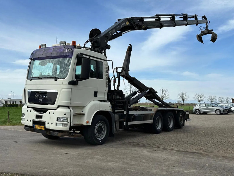 MAN TGS 35.400 8X4 !!TRIPLE!! 24tm KRAAN/HAAKARM!!RADIO REMOTE!! - Krokbil, Kranbil: bilde 5 MAN TGS 35.400 8X4 !!TRIPLE!! 24tm KRAAN/HAAKARM!!RADIO REMOTE!! - Krokbil, Kranbil: bilde 5