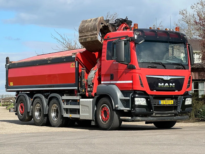 MAN TGS 35.400 8X4 TRIPLE!! EURO6!! Z-KRAAN/KIPPER!!TOP!! - Tippbil, Kranbil: bilde 2 MAN TGS 35.400 8X4 TRIPLE!! EURO6!! Z-KRAAN/KIPPER!!TOP!! - Tippbil, Kranbil: bilde 2