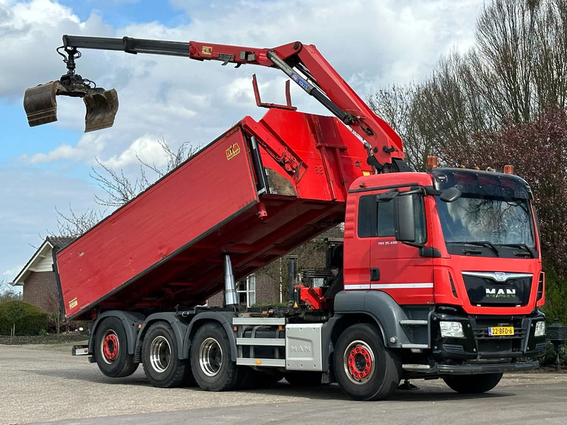 MAN TGS 35.400 8X4 TRIPLE!! EURO6!! Z-KRAAN/KIPPER!!TOP!! - Tippbil, Kranbil: bilde 1 MAN TGS 35.400 8X4 TRIPLE!! EURO6!! Z-KRAAN/KIPPER!!TOP!! - Tippbil, Kranbil: bilde 1